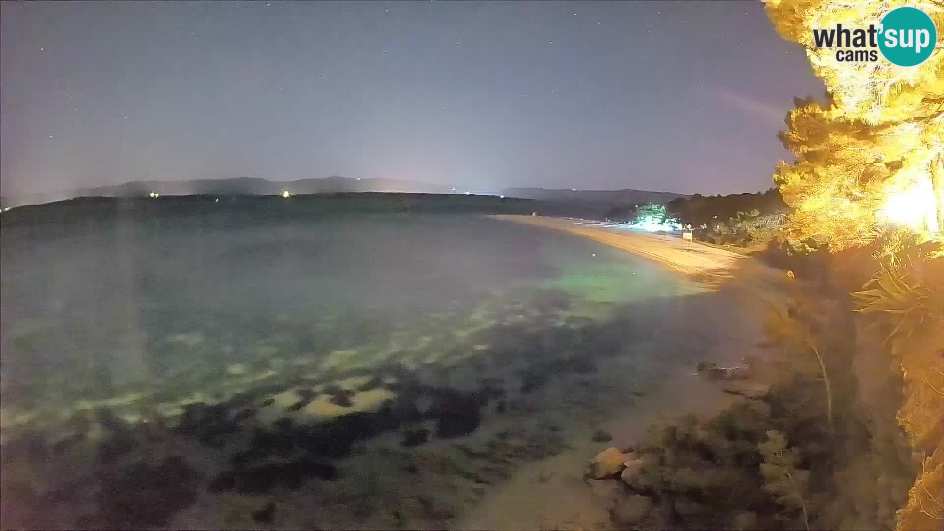 Webcam Zlatni Rat Bol – Liveblick vom berühmten Strand auf Brač
