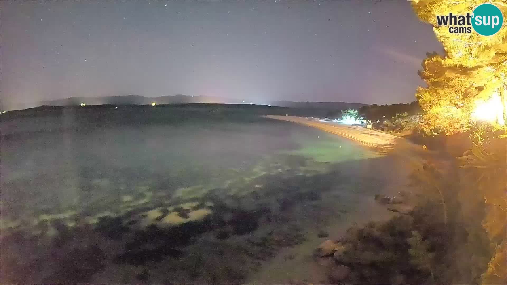 Webcam Bol Zlatni Rat – Vista en vivo desde la isla de Brač