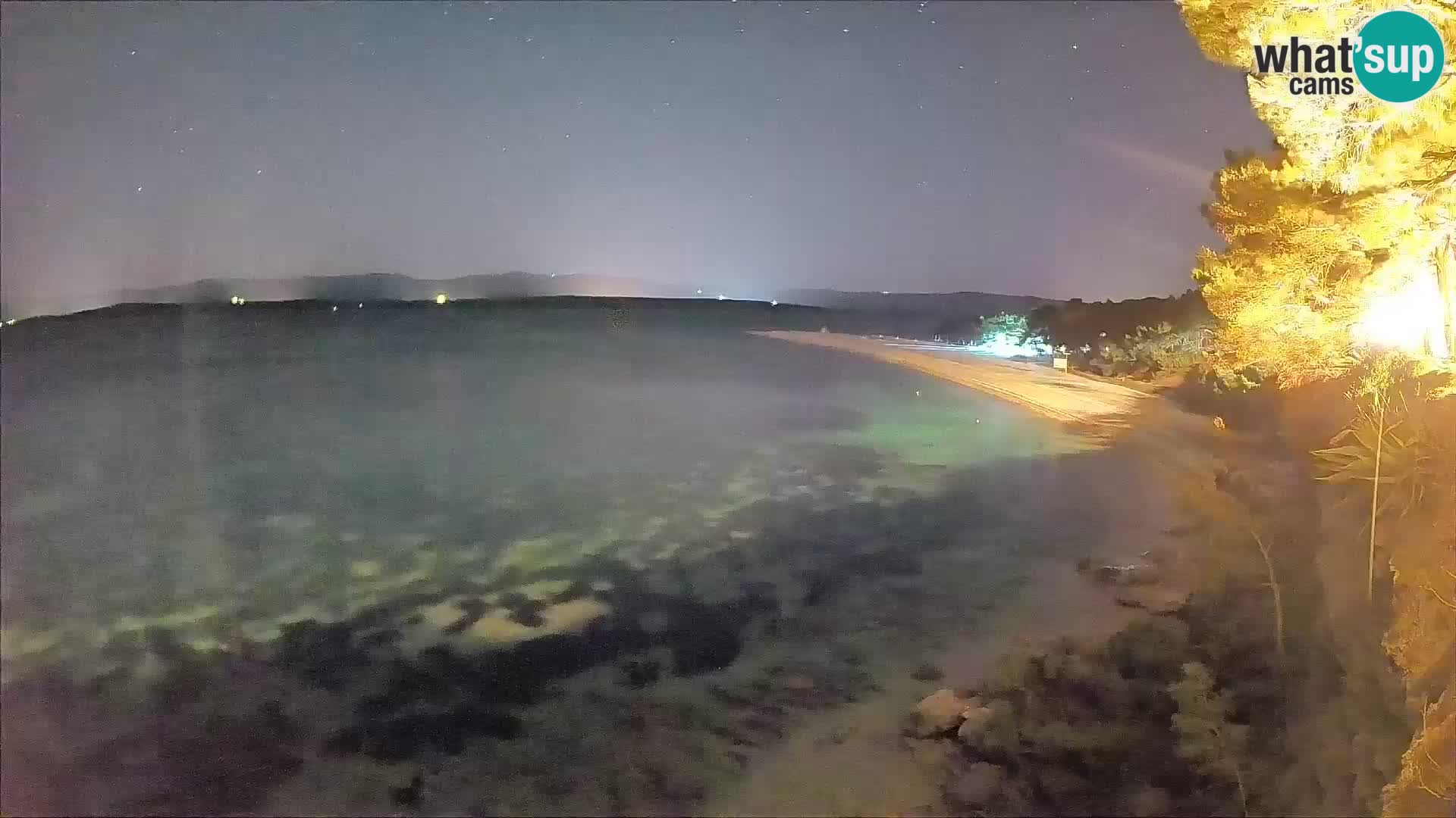 Webcam Zlatni Rat Bol – Liveblick vom berühmten Strand auf Brač