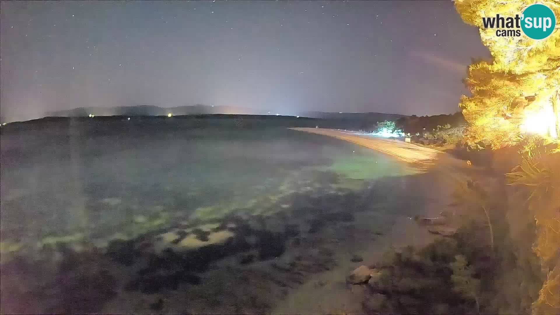 Webcam Bol Zlatni Rat – Vista en vivo desde la isla de Brač