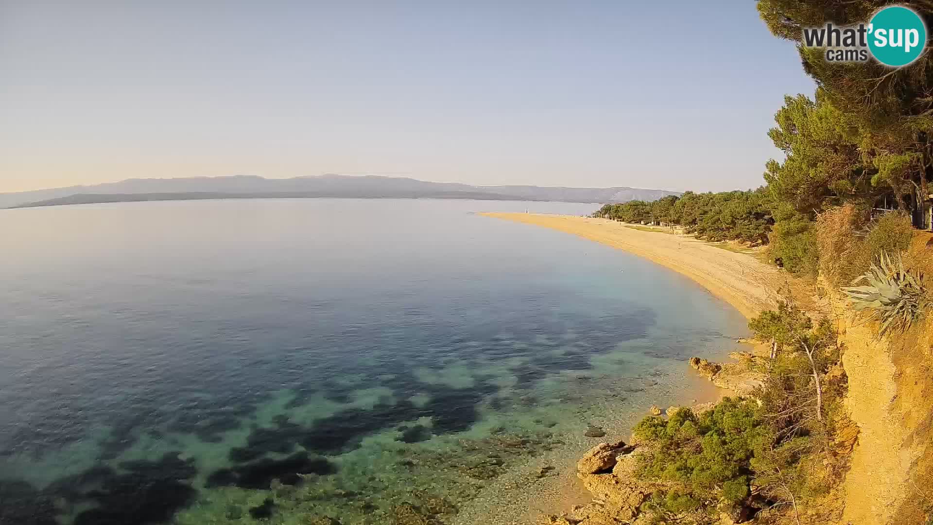 Webcam Bol Zlatni Rat – Vue en direct depuis l’île de Brač