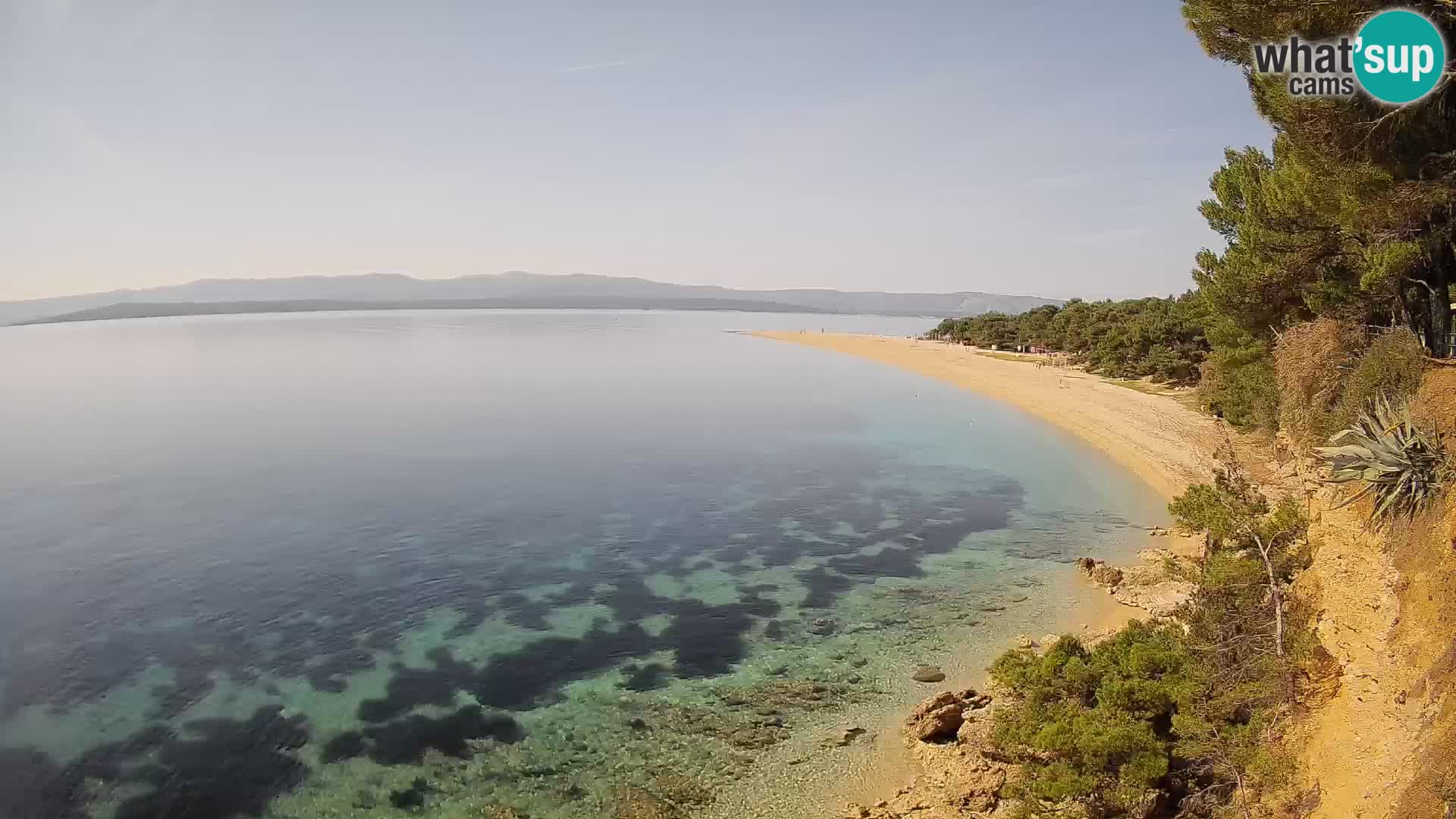 Webcam Bol Zlatni Rat – Live View from Brač Island
