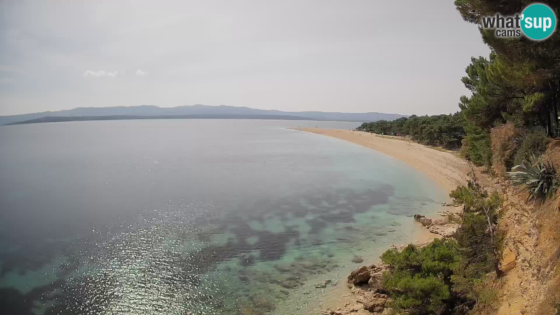 Webcam Bol Zlatni Rat – Live View from Brač Island