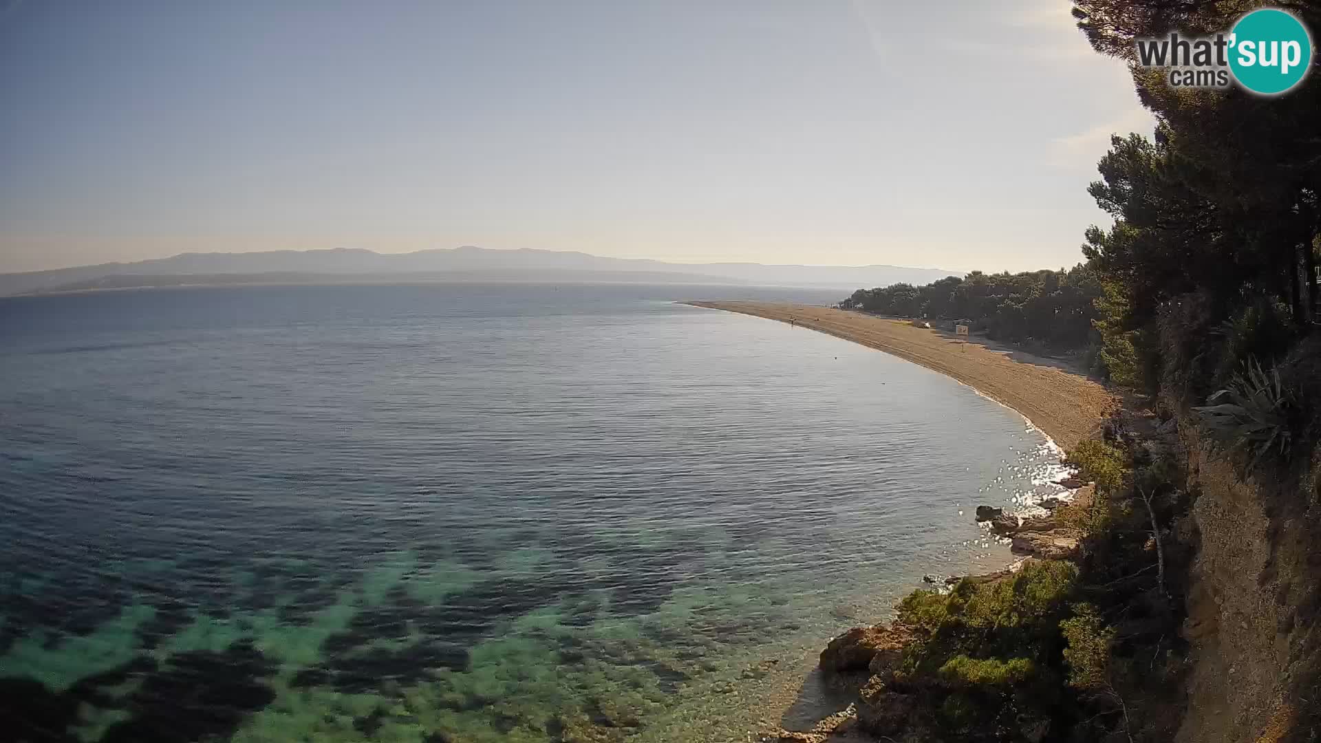 Webcam Bol Zlatni Rat – Live View from Brač Island
