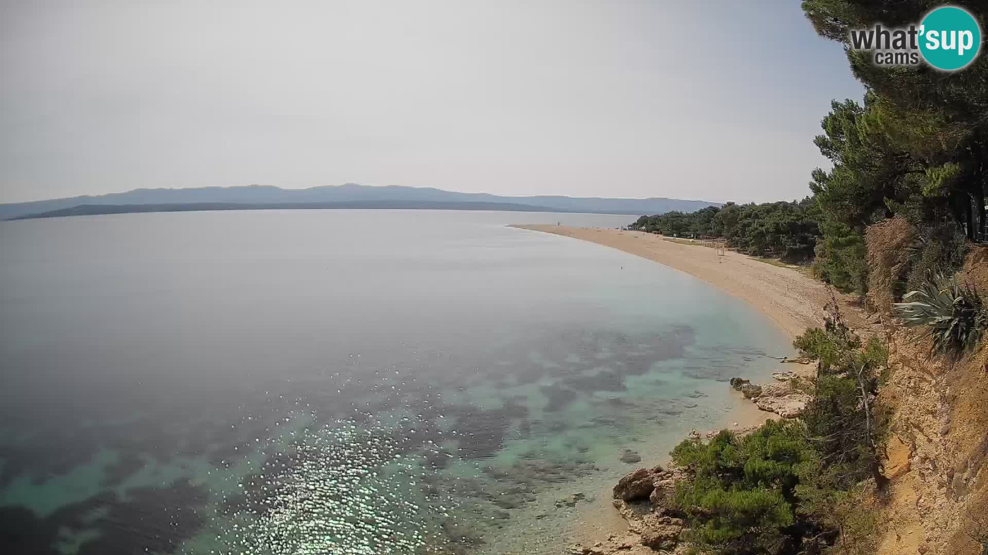 Webcam Bol Zlatni Rat – Vue en direct depuis l’île de Brač