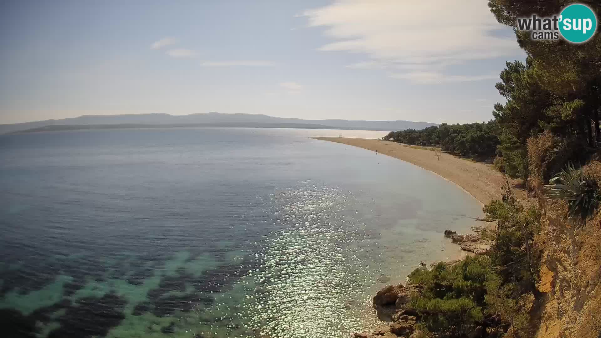 Webcam Bol Zlatni Rat – Live View from Brač Island