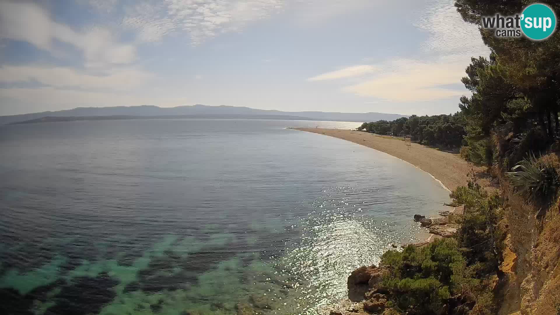 Webcam Bol Zlatni Rat – Vue en direct depuis l’île de Brač