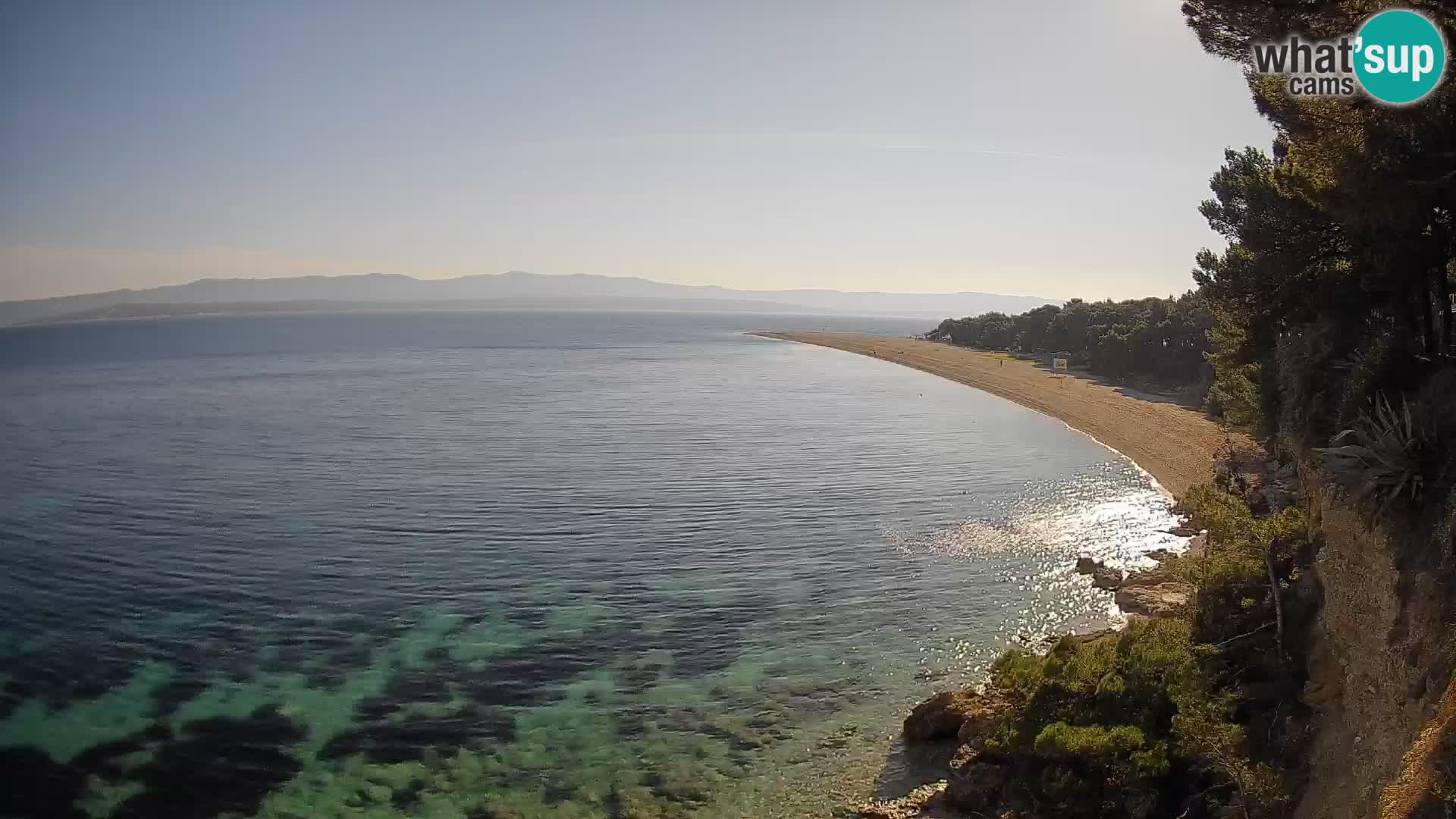 Webcam Bol Zlatni Rat – Vue en direct depuis l’île de Brač