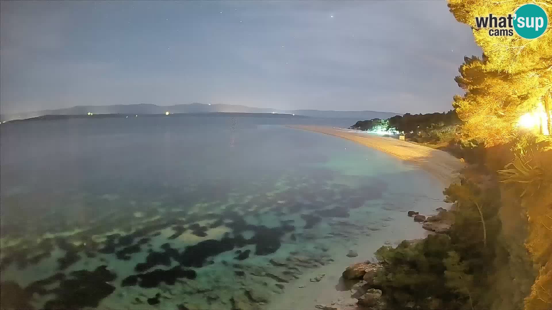 Webcam Bol Zlatni Rat – Vue en direct depuis l’île de Brač