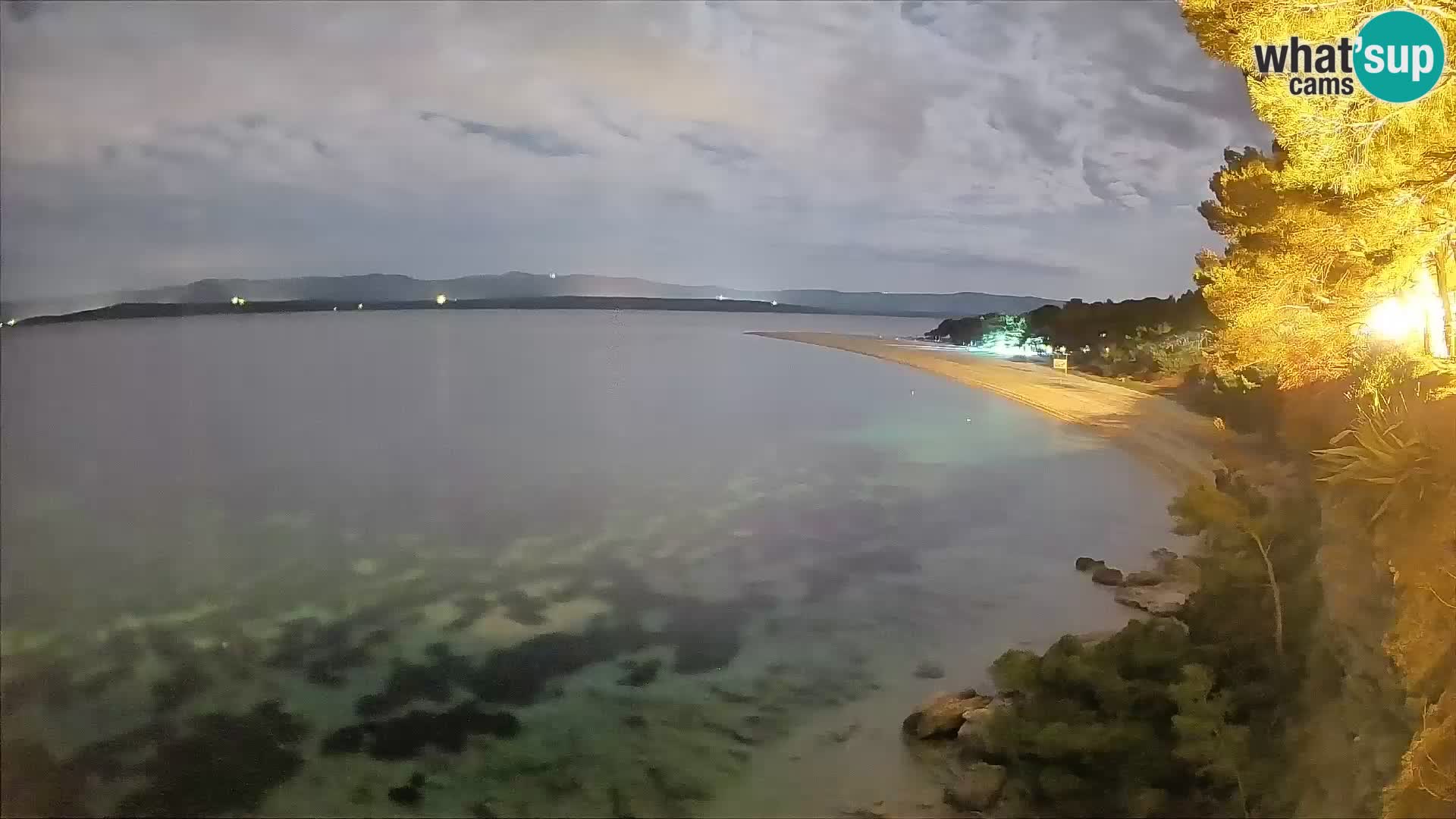 Webcam Zlatni Rat Bol – Liveblick vom berühmten Strand auf Brač