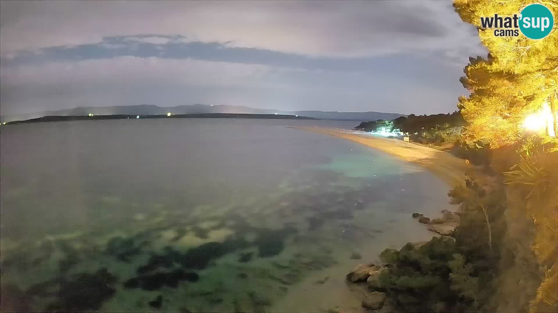 Webcam Bol Zlatni Rat – Vista en vivo desde la isla de Brač