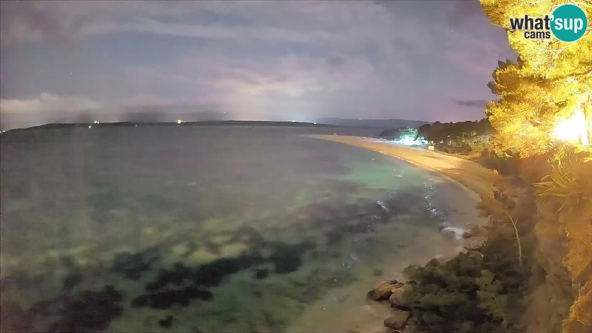 Webcam Bol Zlatni Rat – Vista en vivo desde la isla de Brač