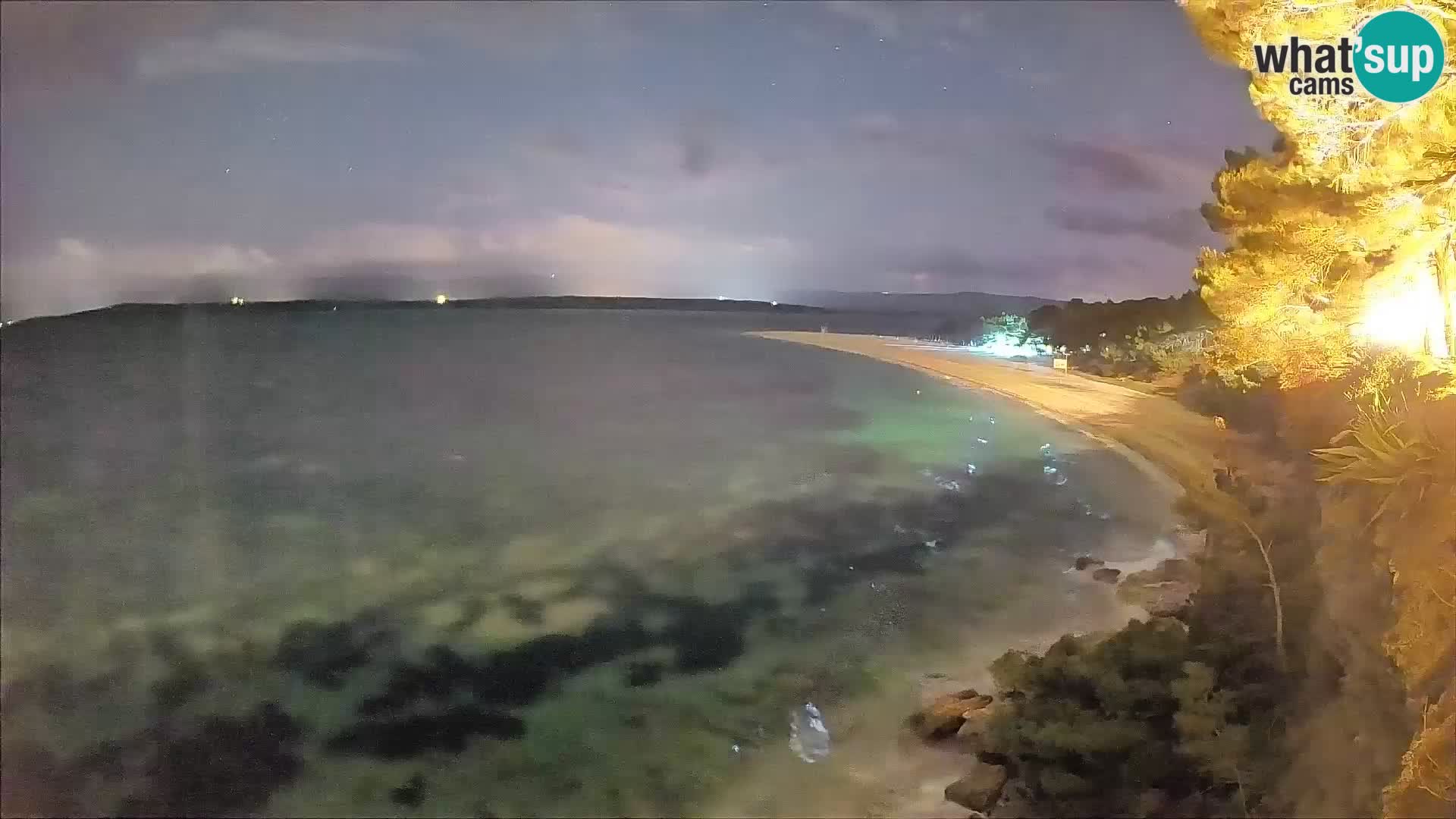 Webcam Zlatni Rat Bol – Liveblick vom berühmten Strand auf Brač