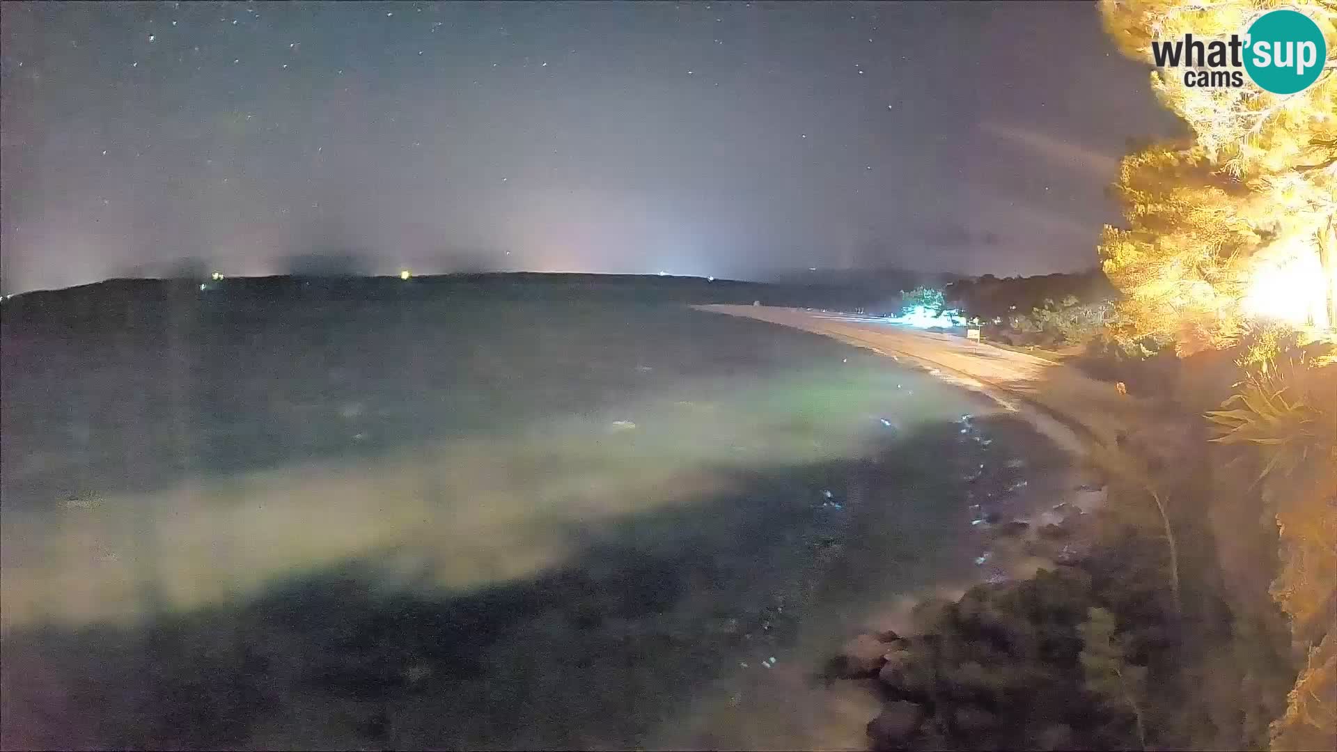 Webcam Bol Zlatni Rat – Vista en vivo desde la isla de Brač