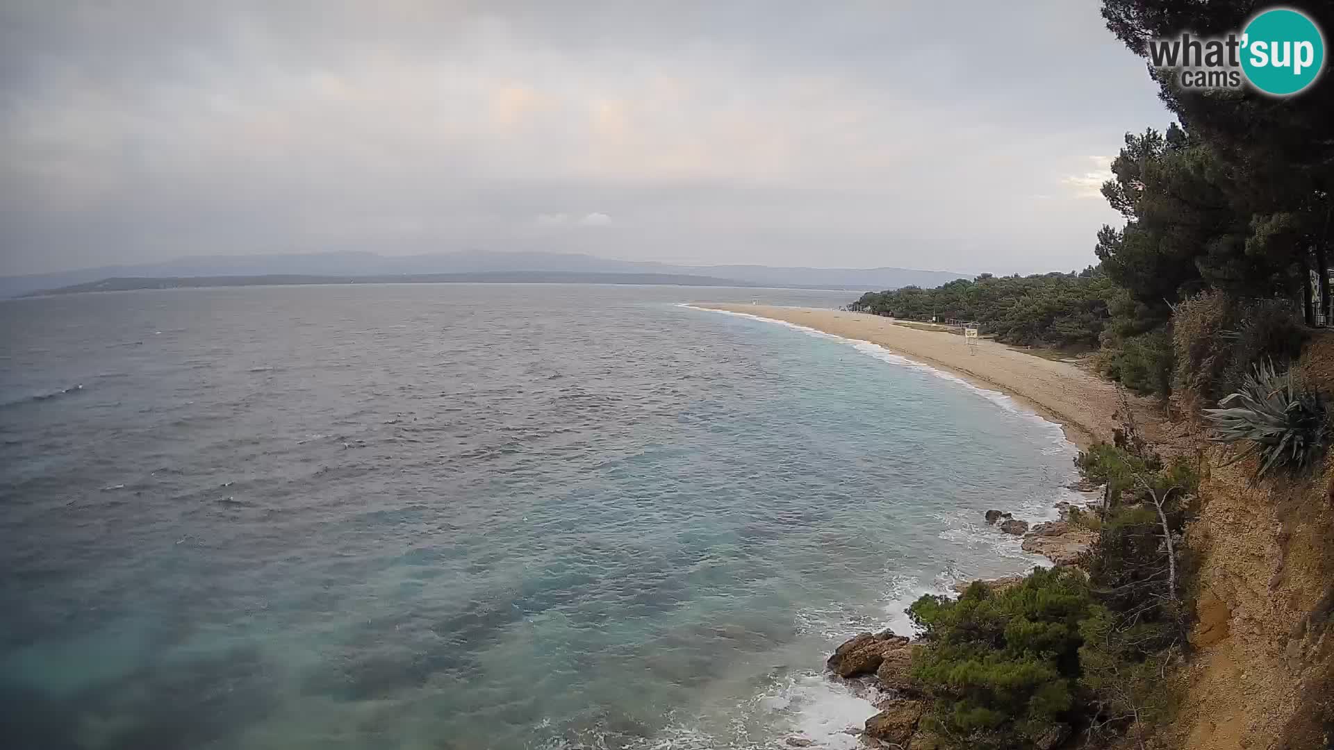 Webcam Bol Zlatni Rat – Live View from Brač Island