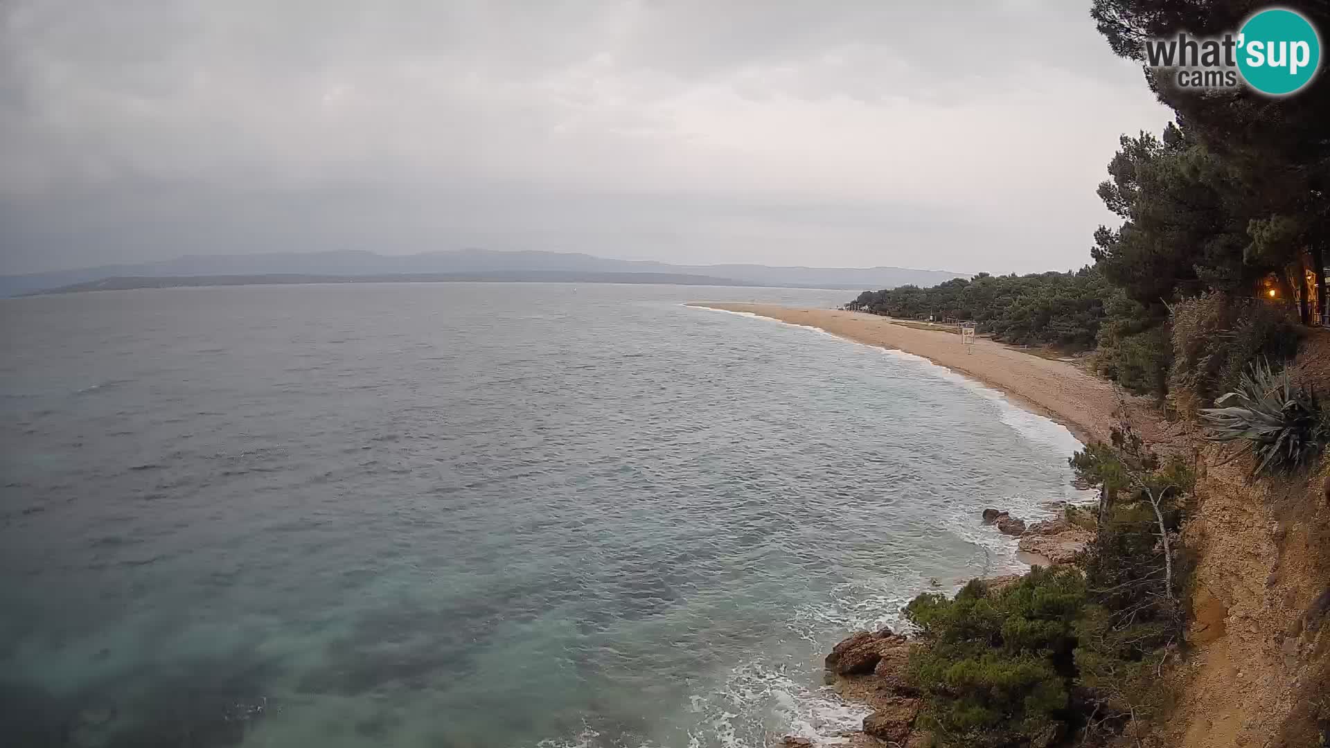 Webcam Bol Zlatni Rat – Vue en direct depuis l’île de Brač
