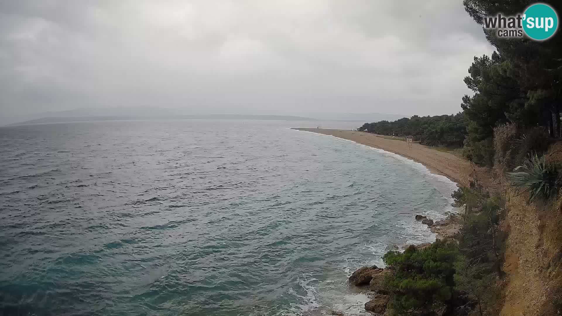 Webcam Bol Zlatni Rat – Live View from Brač Island