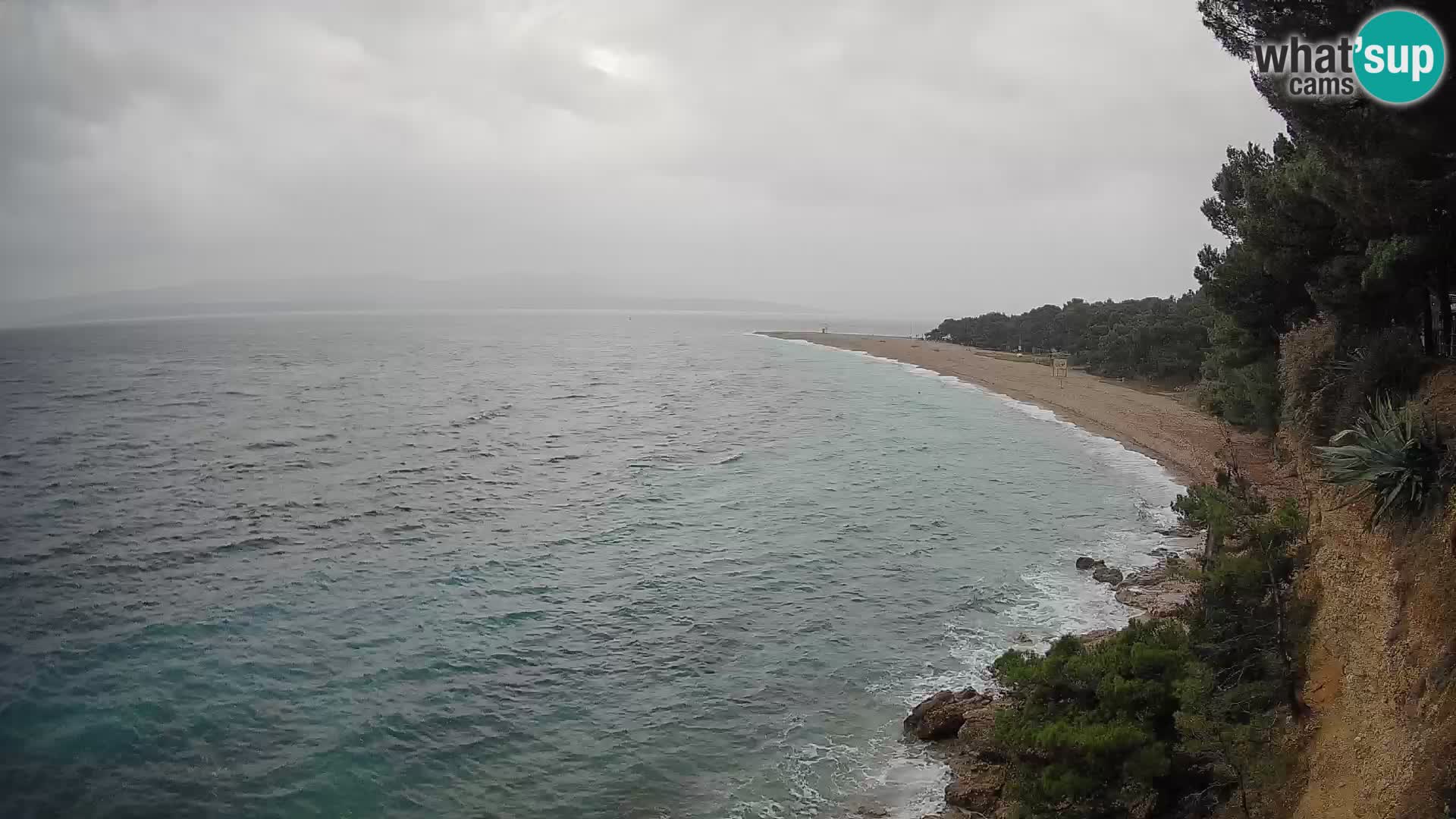 Webcam Bol Zlatni Rat – Live View from Brač Island