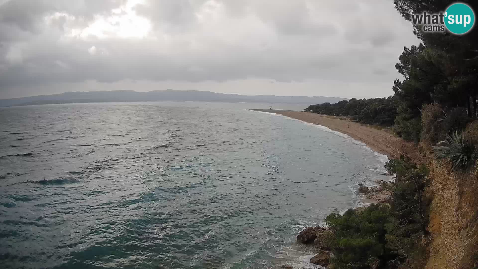 Webcam Bol Zlatni Rat – Live View from Brač Island