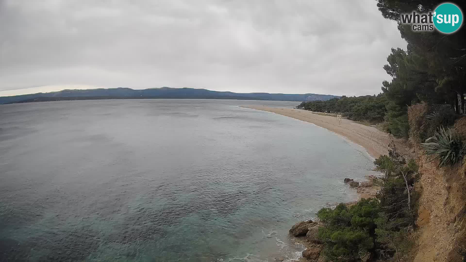 Webcam Bol Zlatni Rat – Vue en direct depuis l’île de Brač