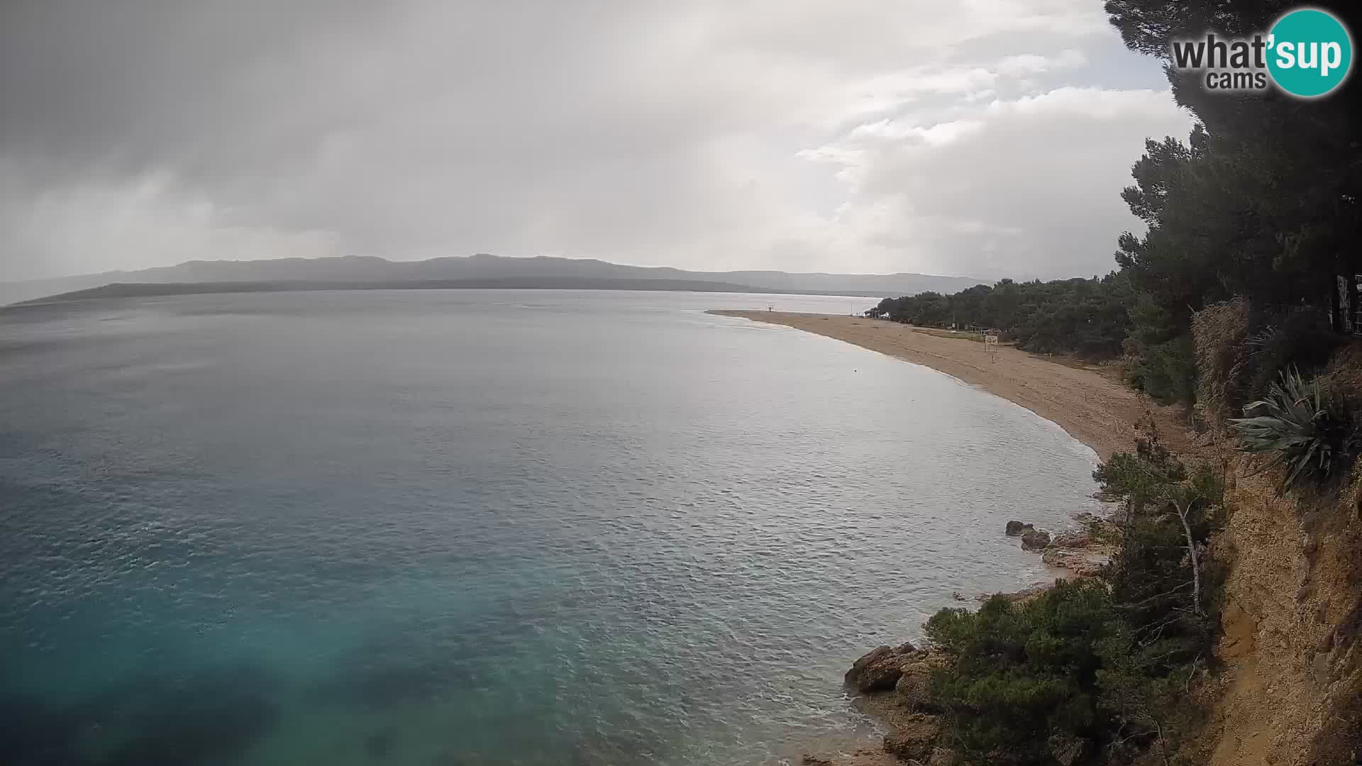 Webcam Bol Zlatni Rat – Vue en direct depuis l’île de Brač