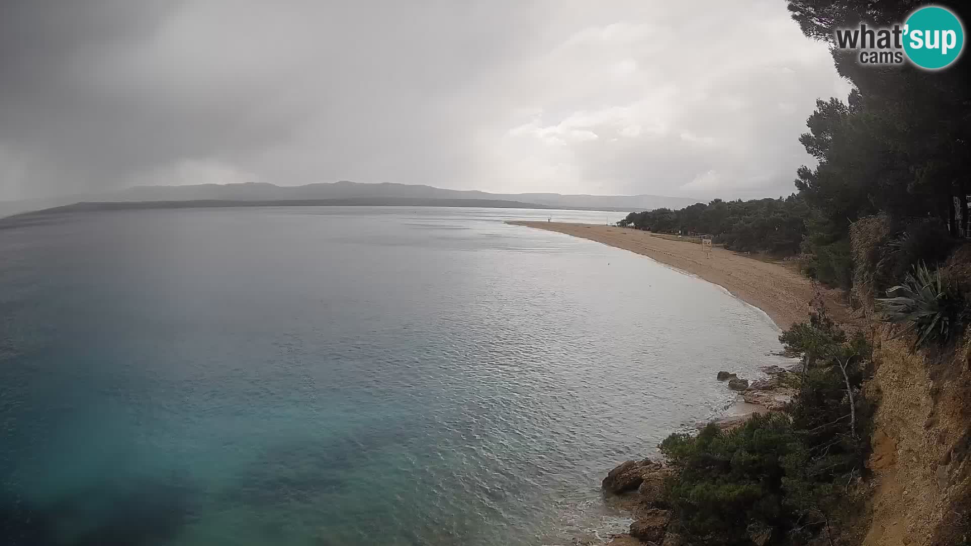 Webcam Bol Zlatni Rat – Vue en direct depuis l’île de Brač