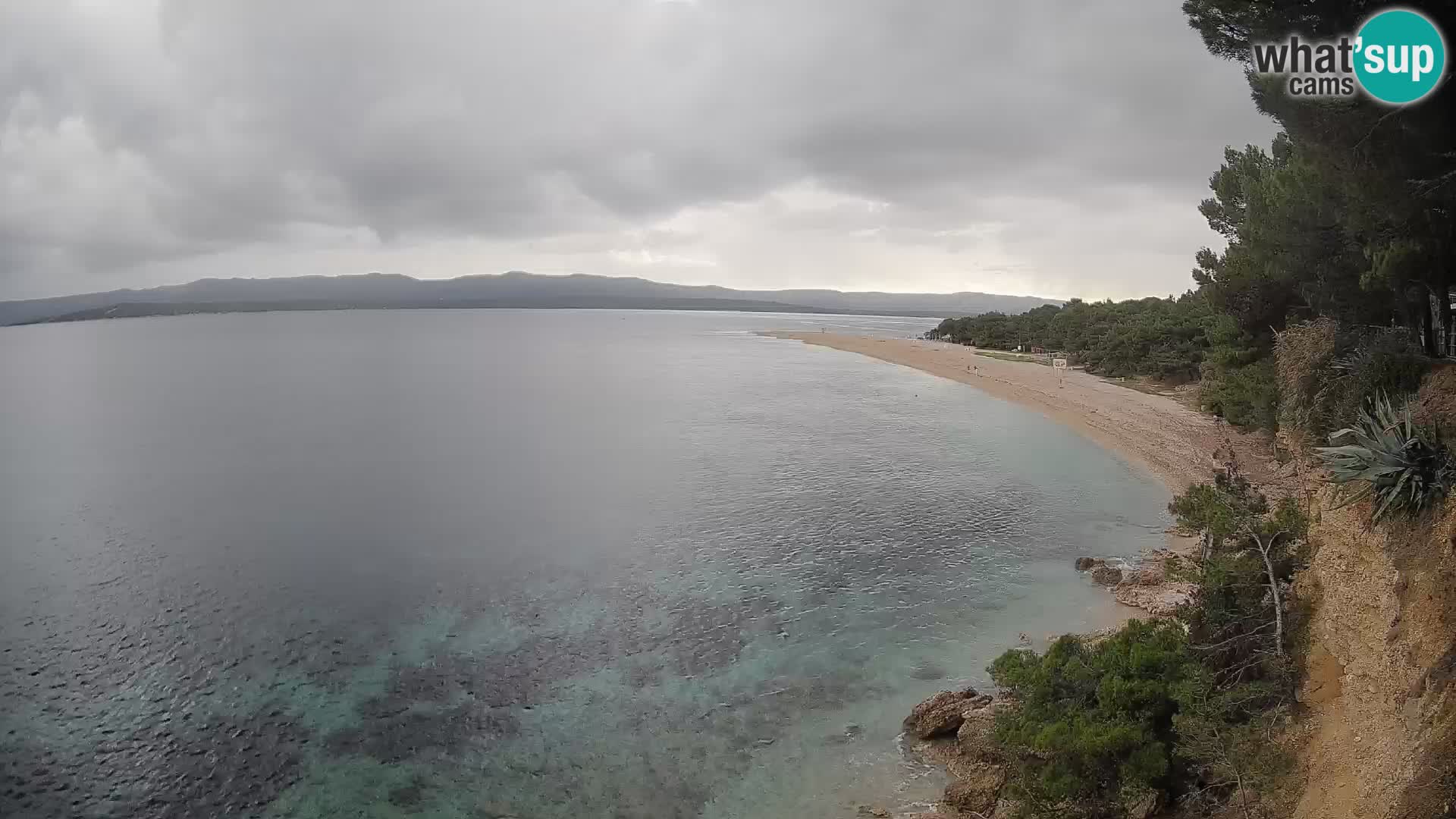Webcam Bol Zlatni Rat – Vue en direct depuis l’île de Brač