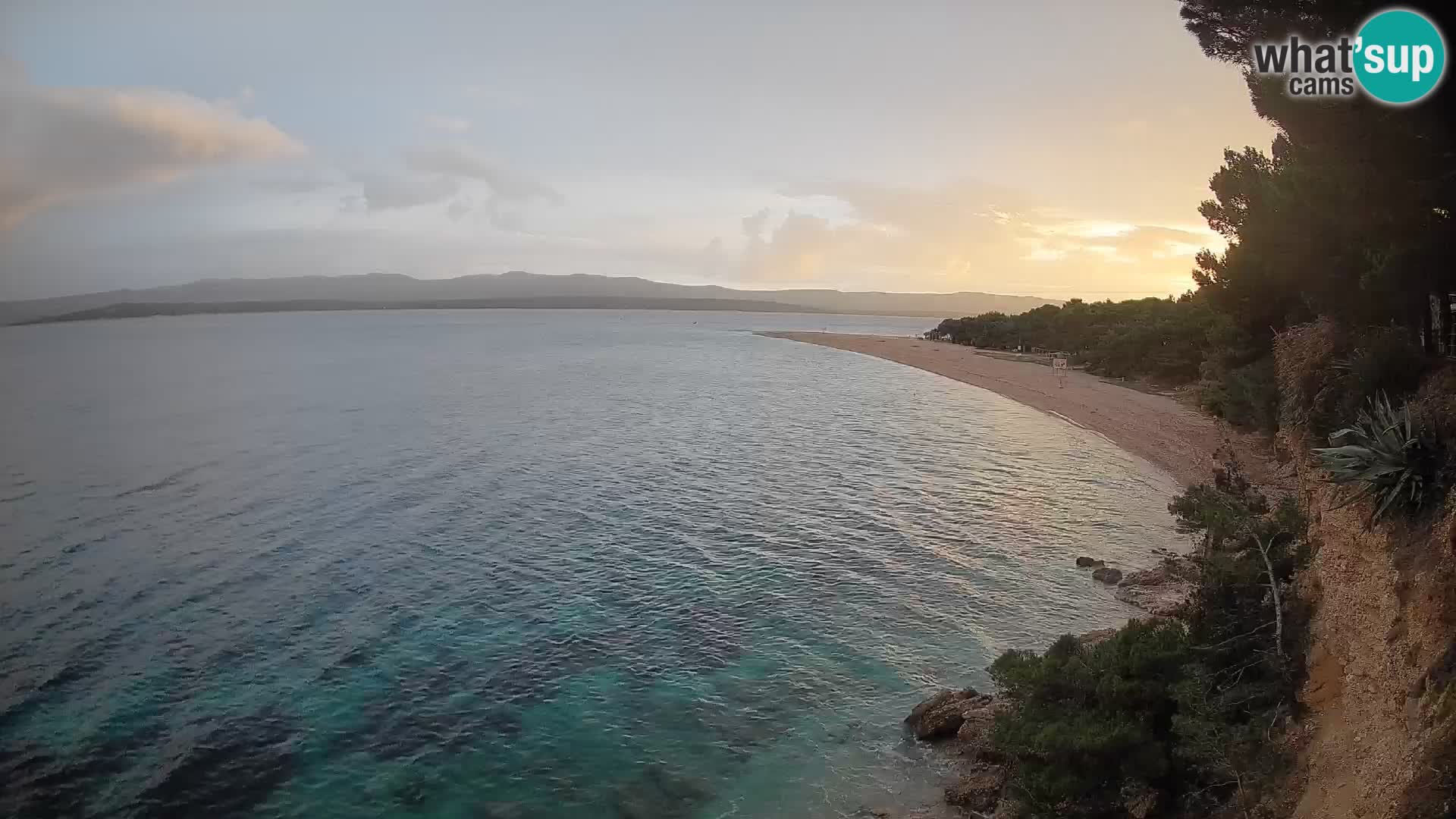 Webcam Bol Zlatni Rat – Live View from Brač Island