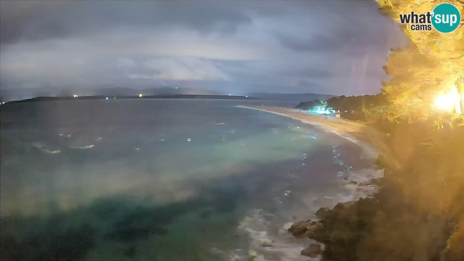Webcam Zlatni Rat Bol – Liveblick vom berühmten Strand auf Brač
