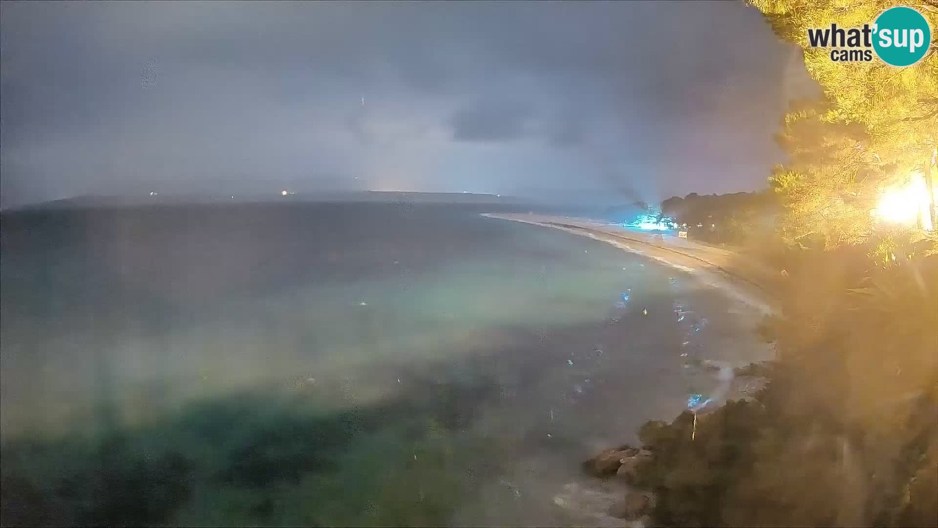 Webcam Zlatni Rat Bol – Liveblick vom berühmten Strand auf Brač