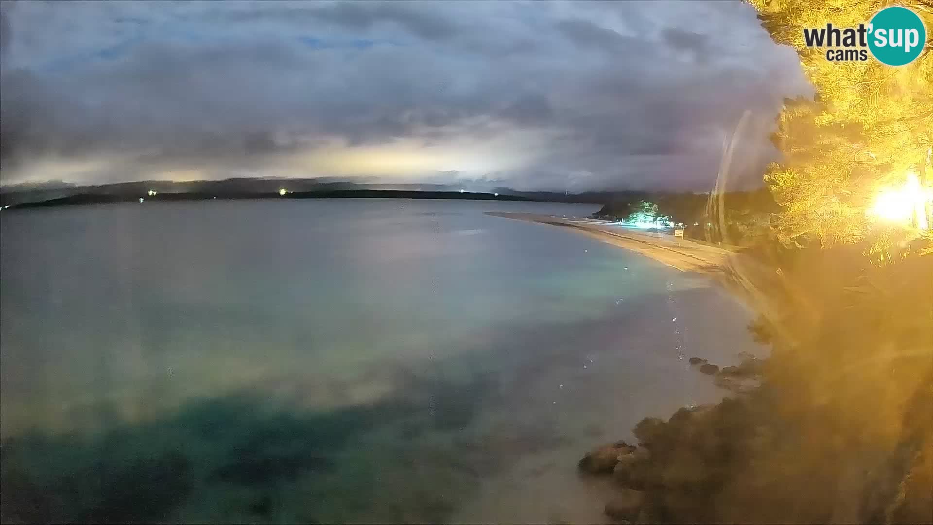 Webcam Bol Zlatni Rat – Vista en vivo desde la isla de Brač