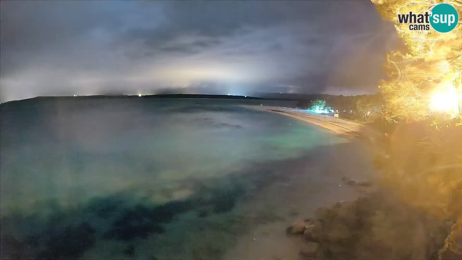Webcam Zlatni Rat Bol – Liveblick vom berühmten Strand auf Brač