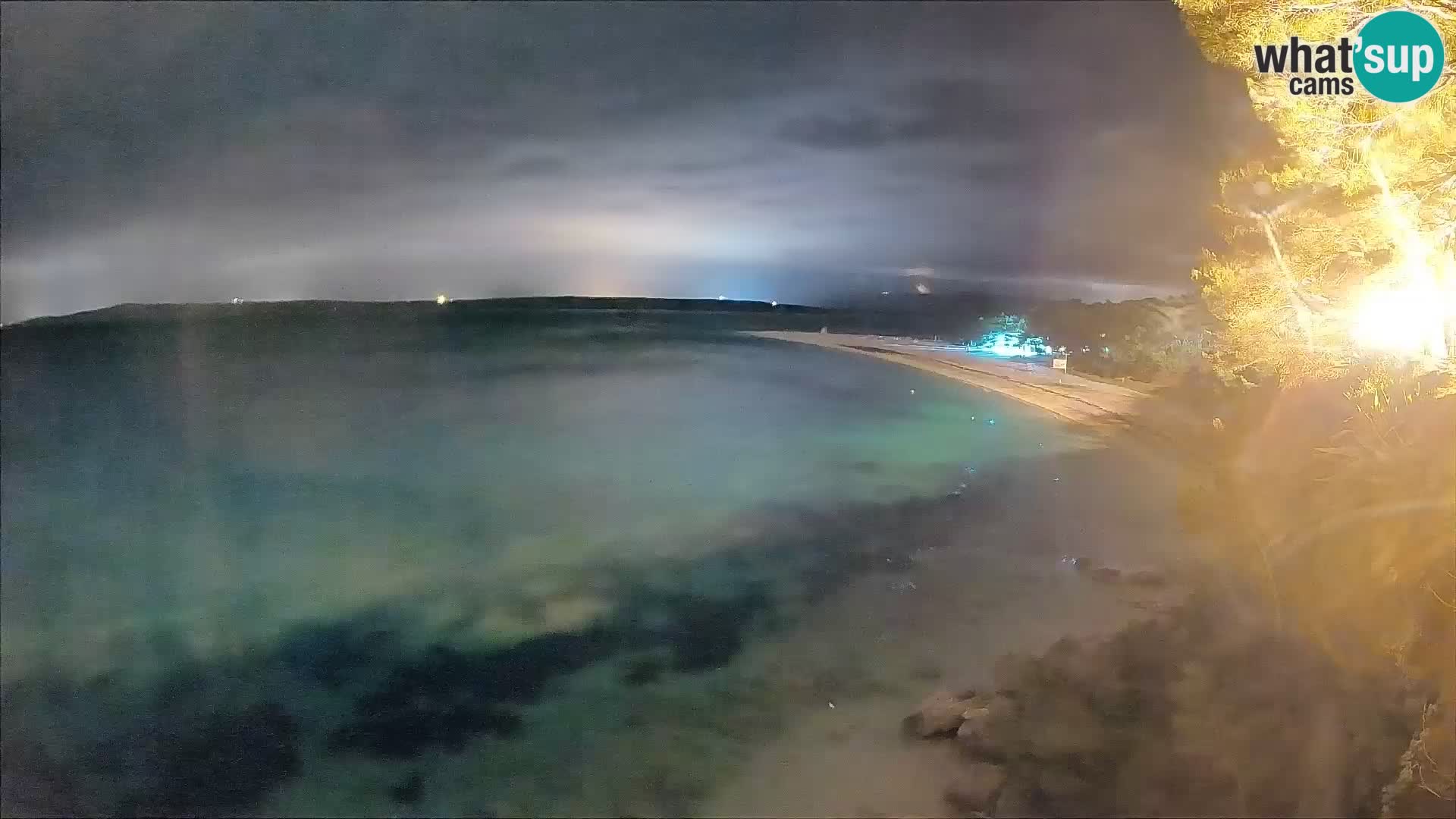Webcam Bol Zlatni Rat – Vista en vivo desde la isla de Brač