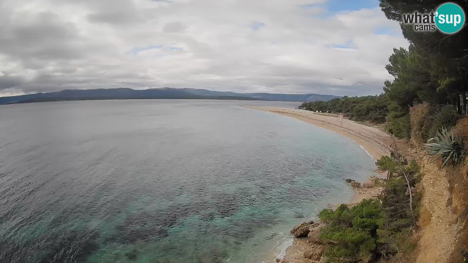 Webcam Bol Zlatni Rat – Vue en direct depuis l’île de Brač