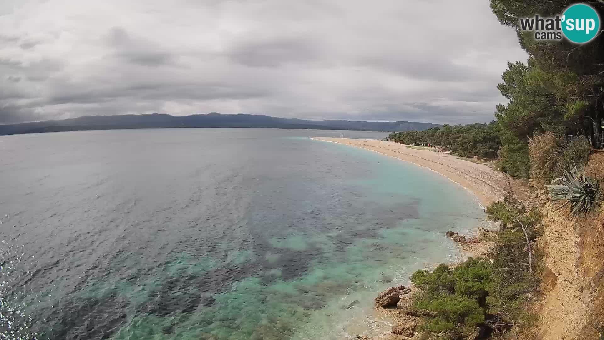 Webcam Bol Zlatni Rat – Vue en direct depuis l’île de Brač