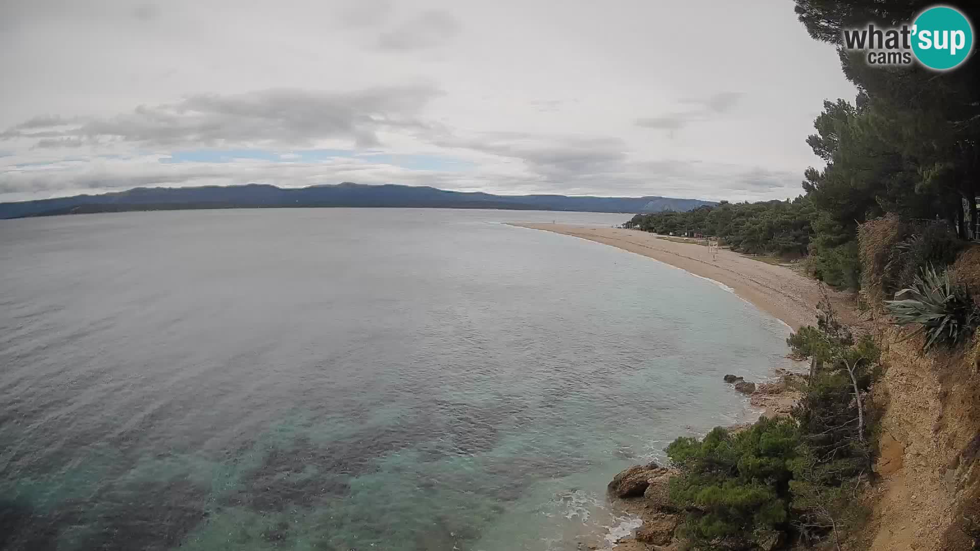 Webcam Bol Zlatni Rat – Live View from Brač Island