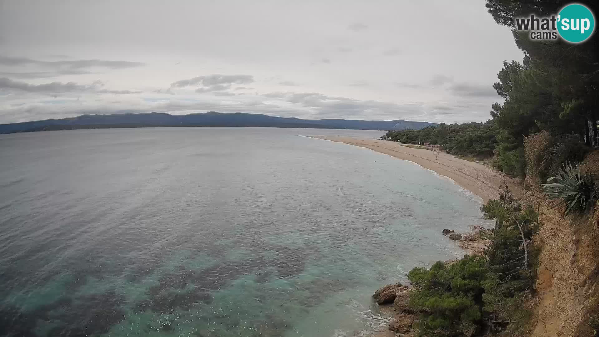 Webcam Bol Zlatni Rat – Live View from Brač Island