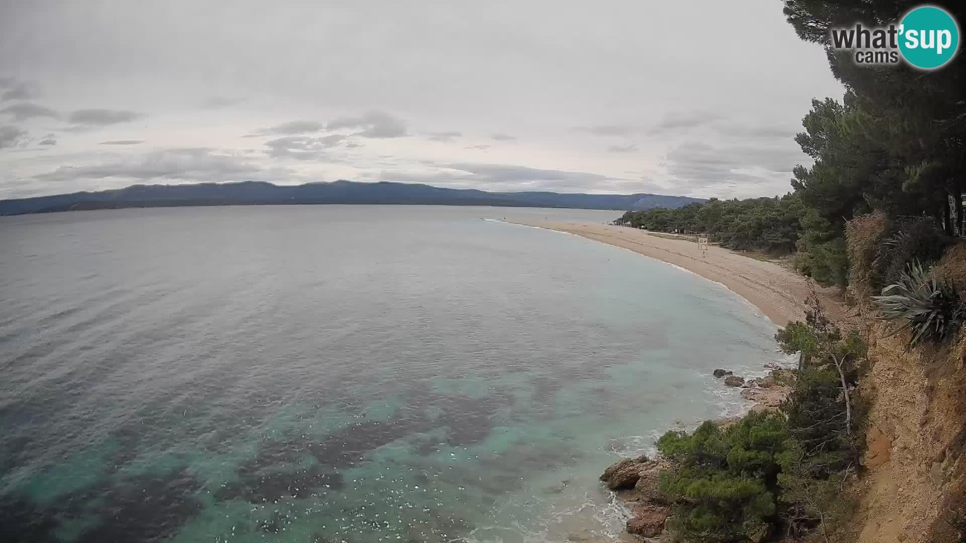 Webcam Bol Zlatni Rat – Vue en direct depuis l’île de Brač