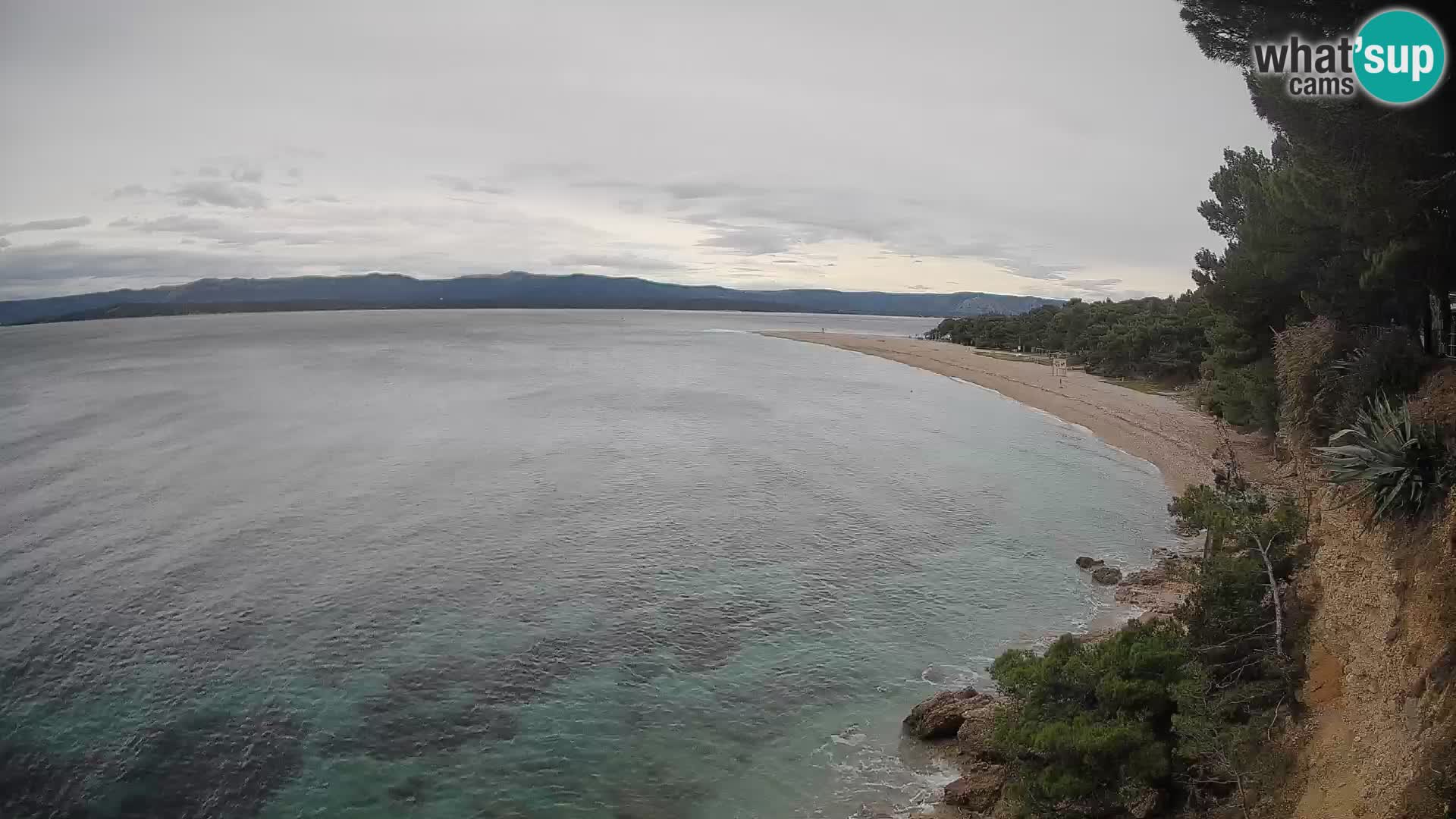 Webcam Bol Zlatni Rat – Vue en direct depuis l’île de Brač