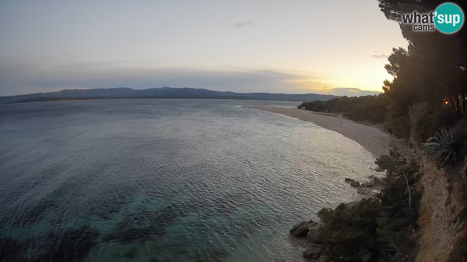 Webcam Bol Zlatni Rat – Vue en direct depuis l’île de Brač