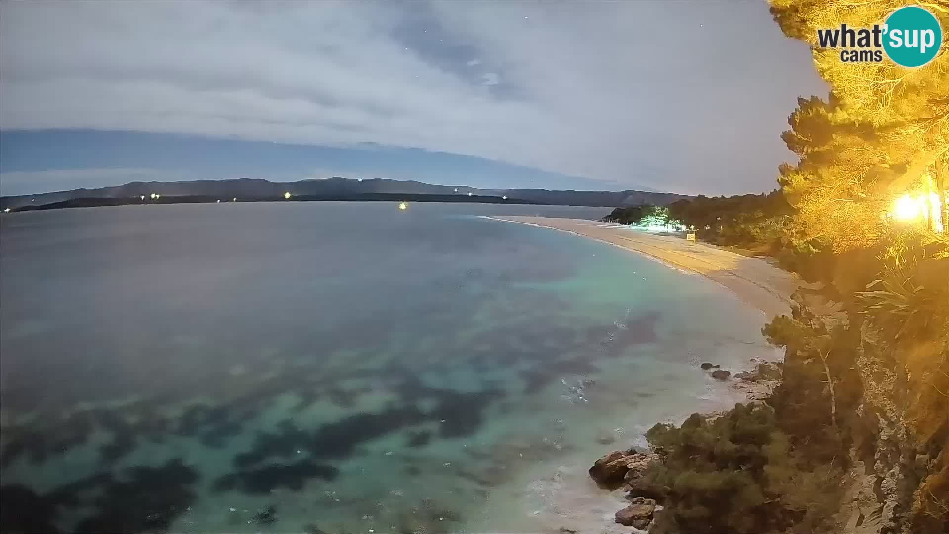 Webcam Zlatni Rat Bol – Liveblick vom berühmten Strand auf Brač