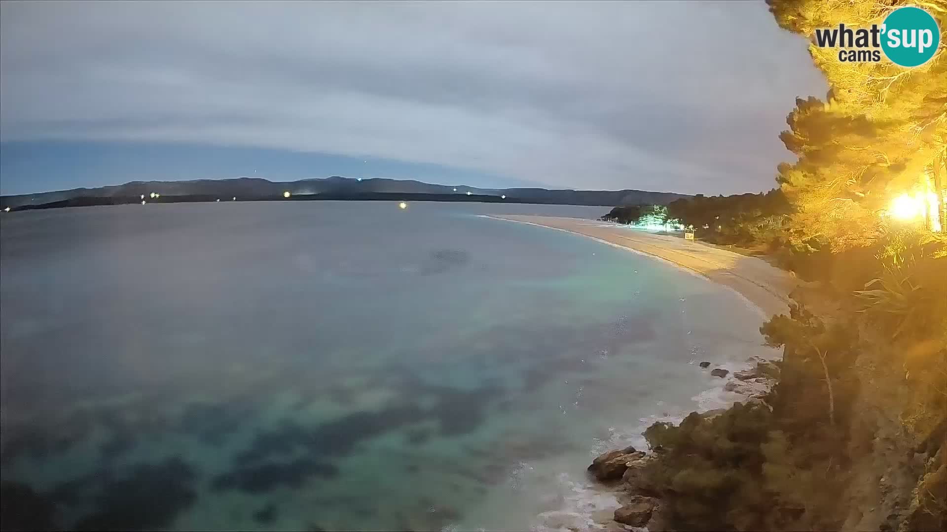 Webcam Zlatni Rat Bol – Liveblick vom berühmten Strand auf Brač