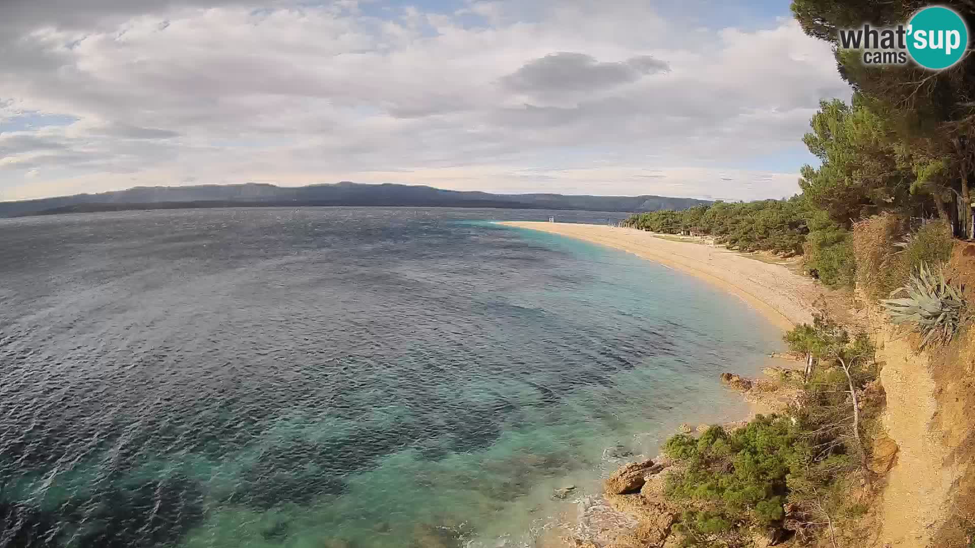 Webcam Bol Zlatni Rat – Live View from Brač Island
