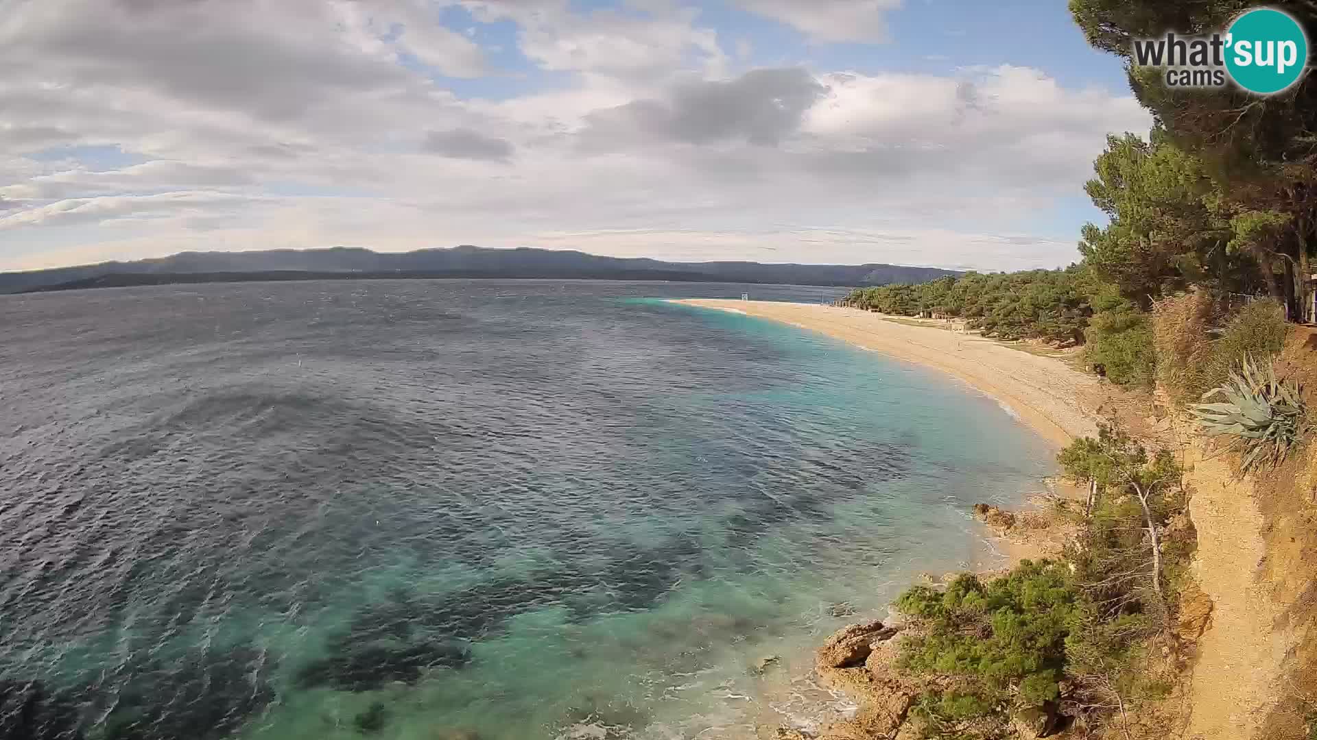 Webcam Bol Zlatni Rat – Live View from Brač Island