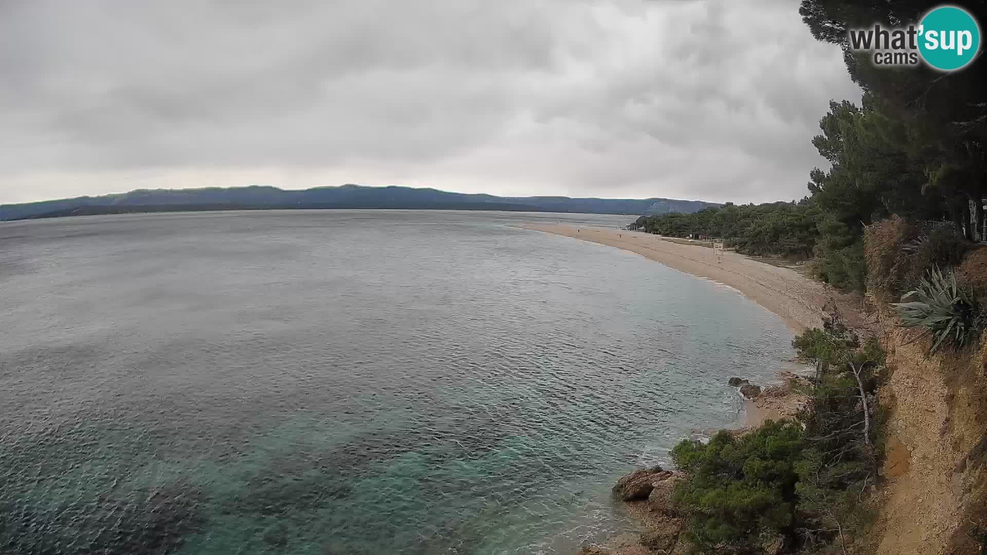 Webcam Bol Zlatni Rat – Vue en direct depuis l’île de Brač