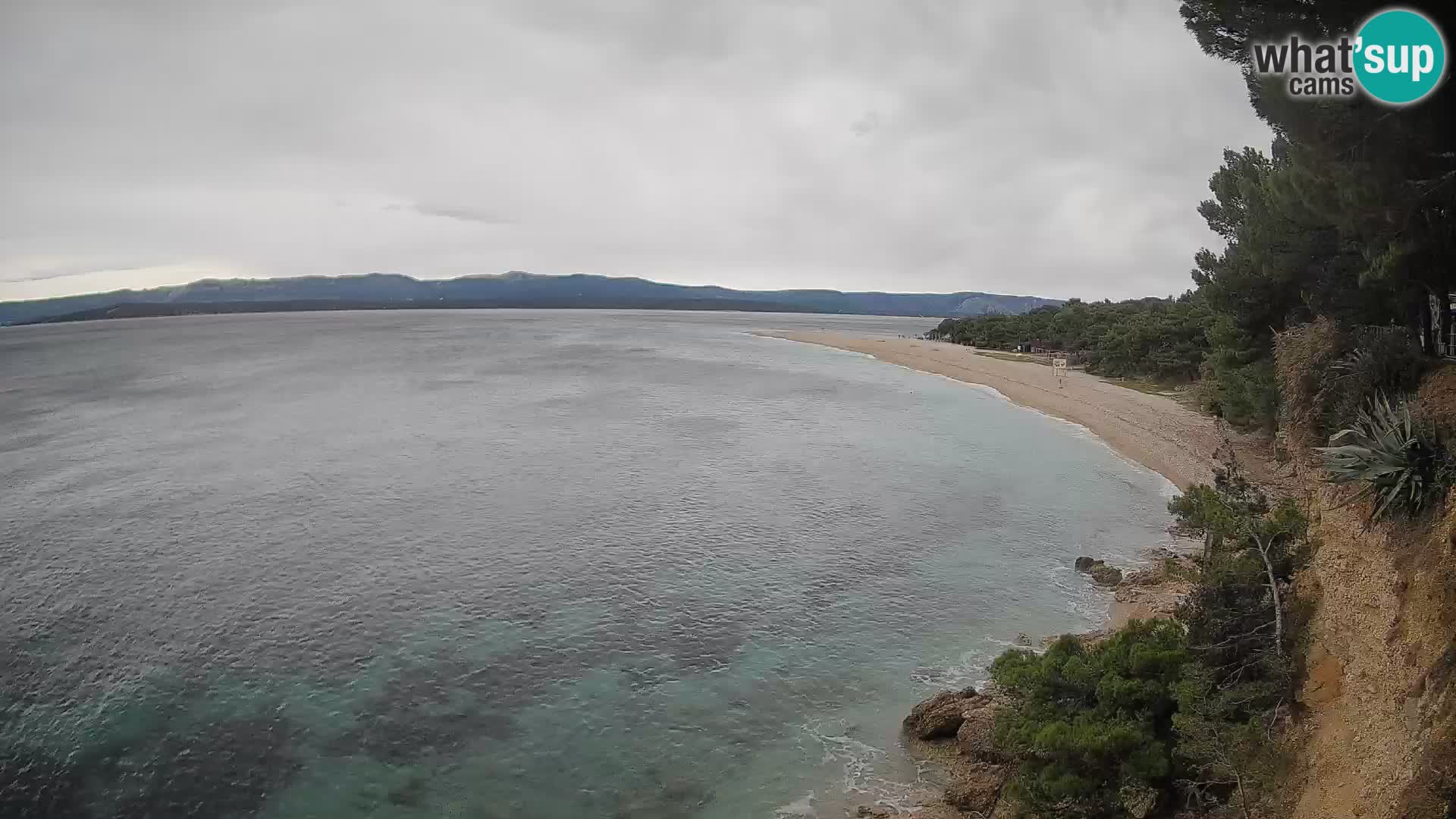 Webcam Bol Zlatni Rat – Vue en direct depuis l’île de Brač