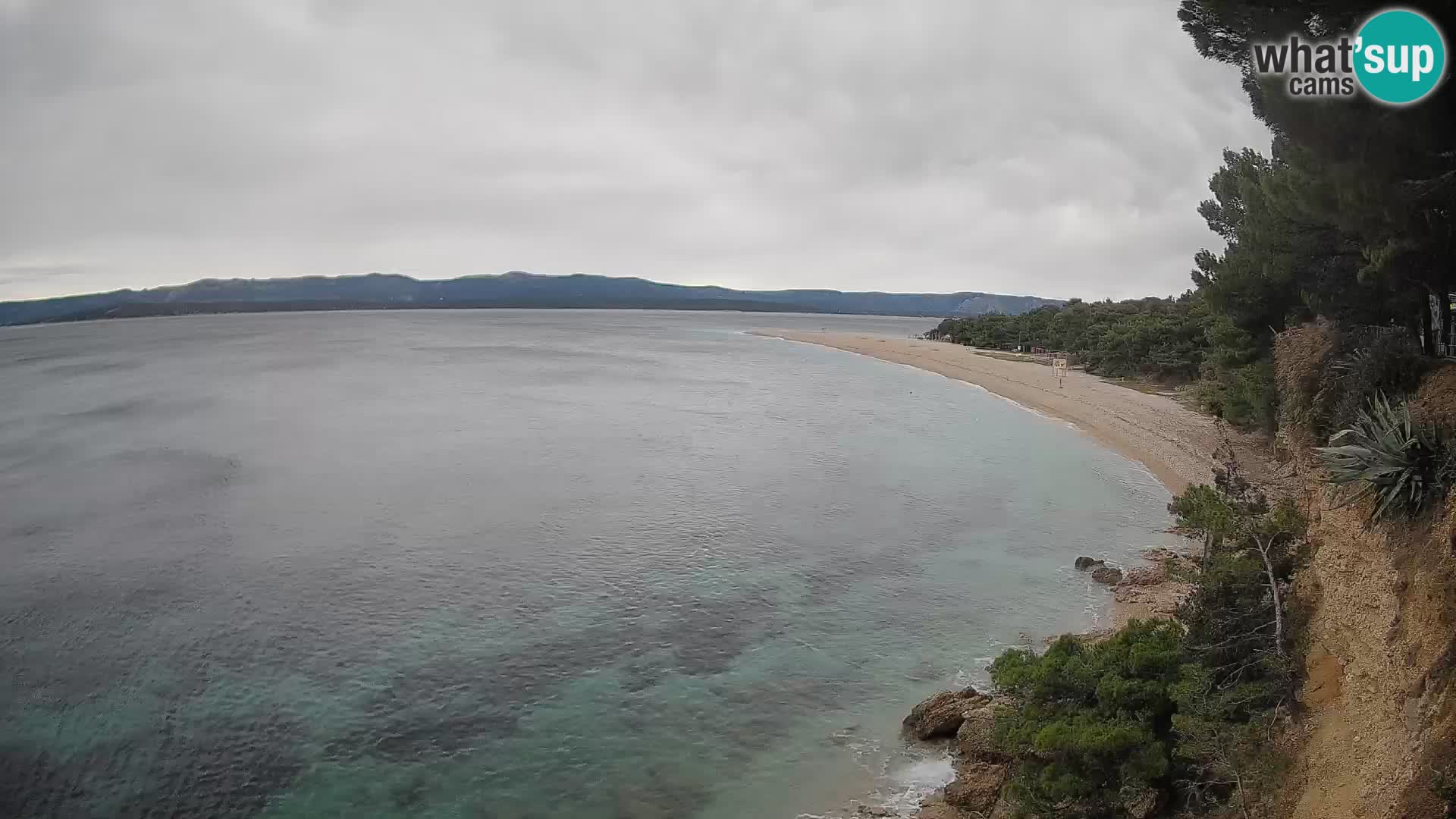 Webcam Bol Zlatni Rat – Vue en direct depuis l’île de Brač
