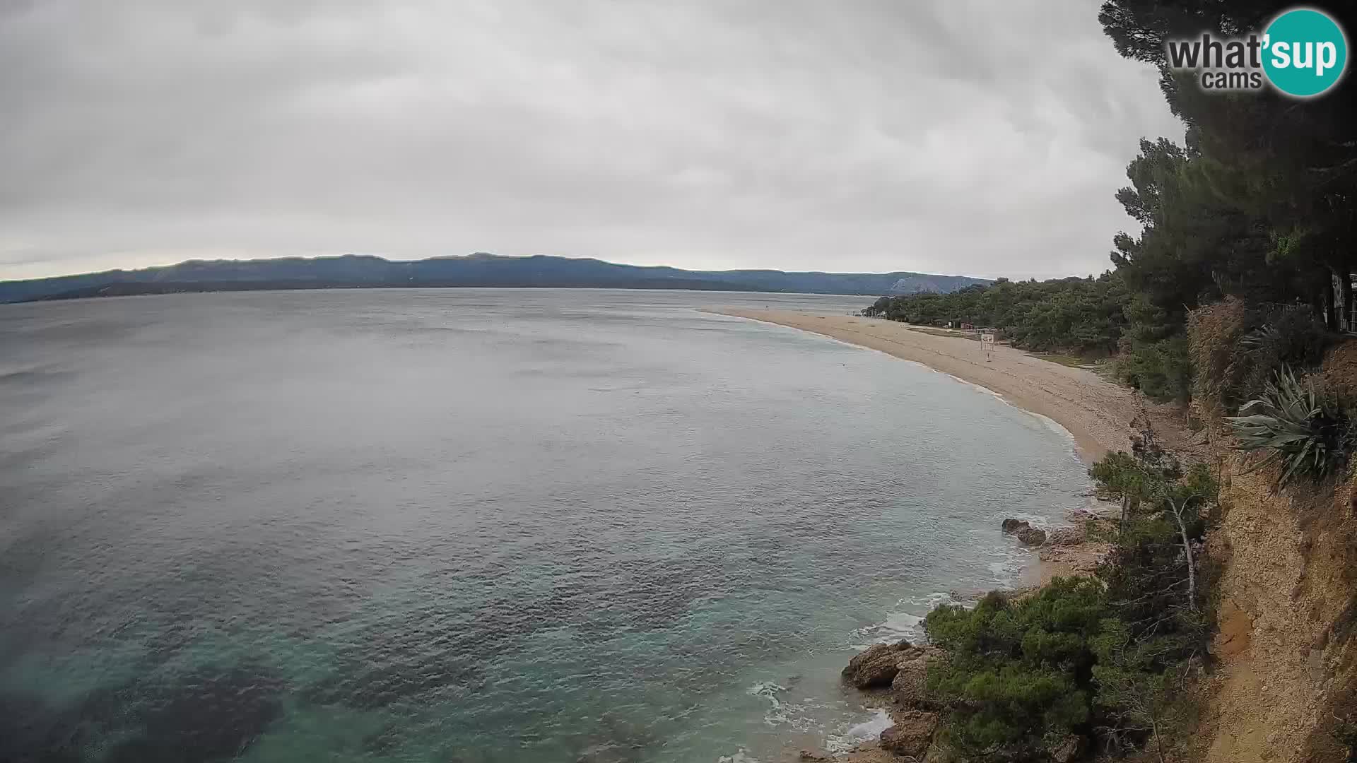 Webcam Bol Zlatni Rat – Vue en direct depuis l’île de Brač