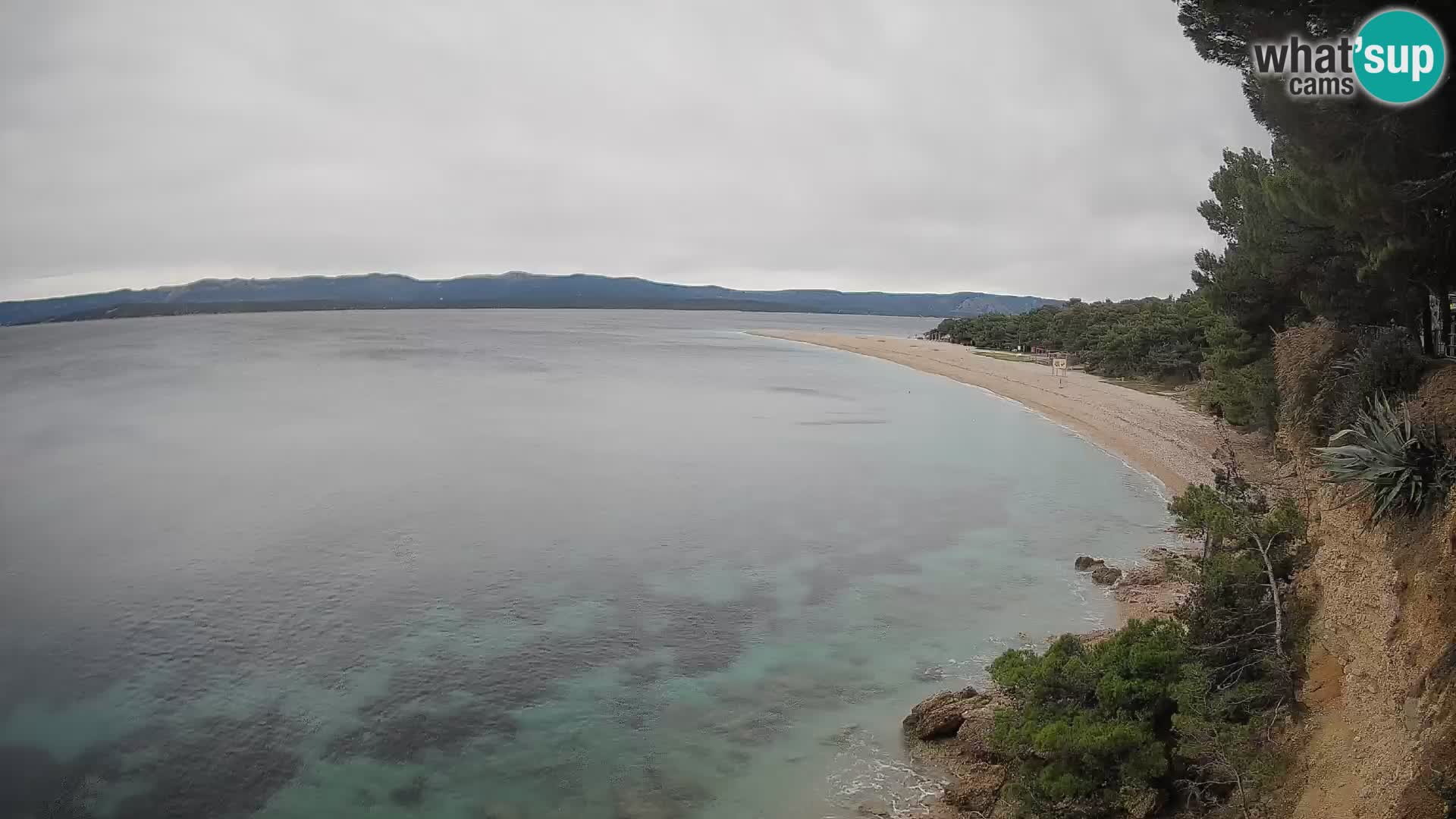 Webcam Bol Zlatni Rat – Live View from Brač Island