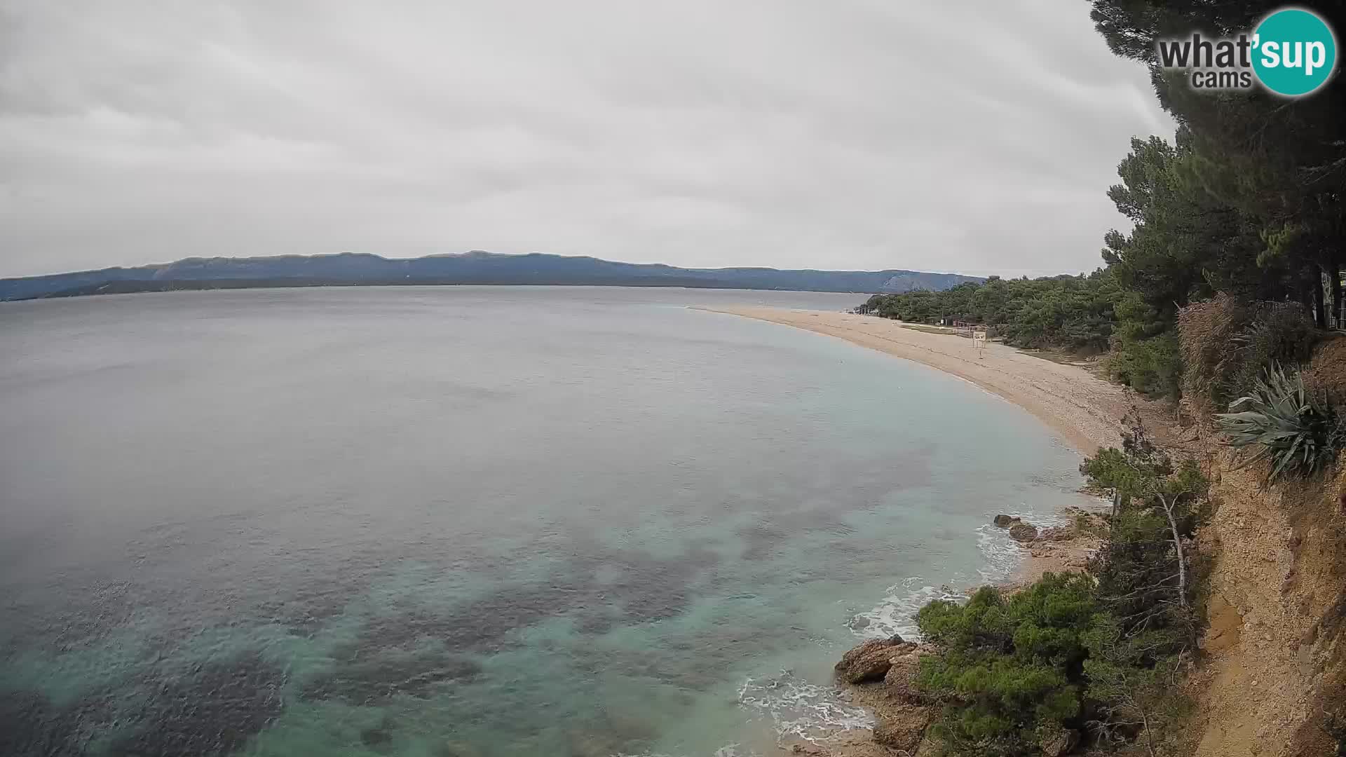Webcam Bol Zlatni Rat – Live View from Brač Island
